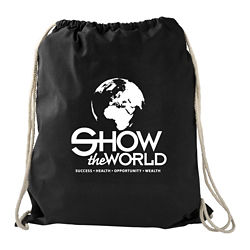 Customized Large Cotton Drawstring Sportspack