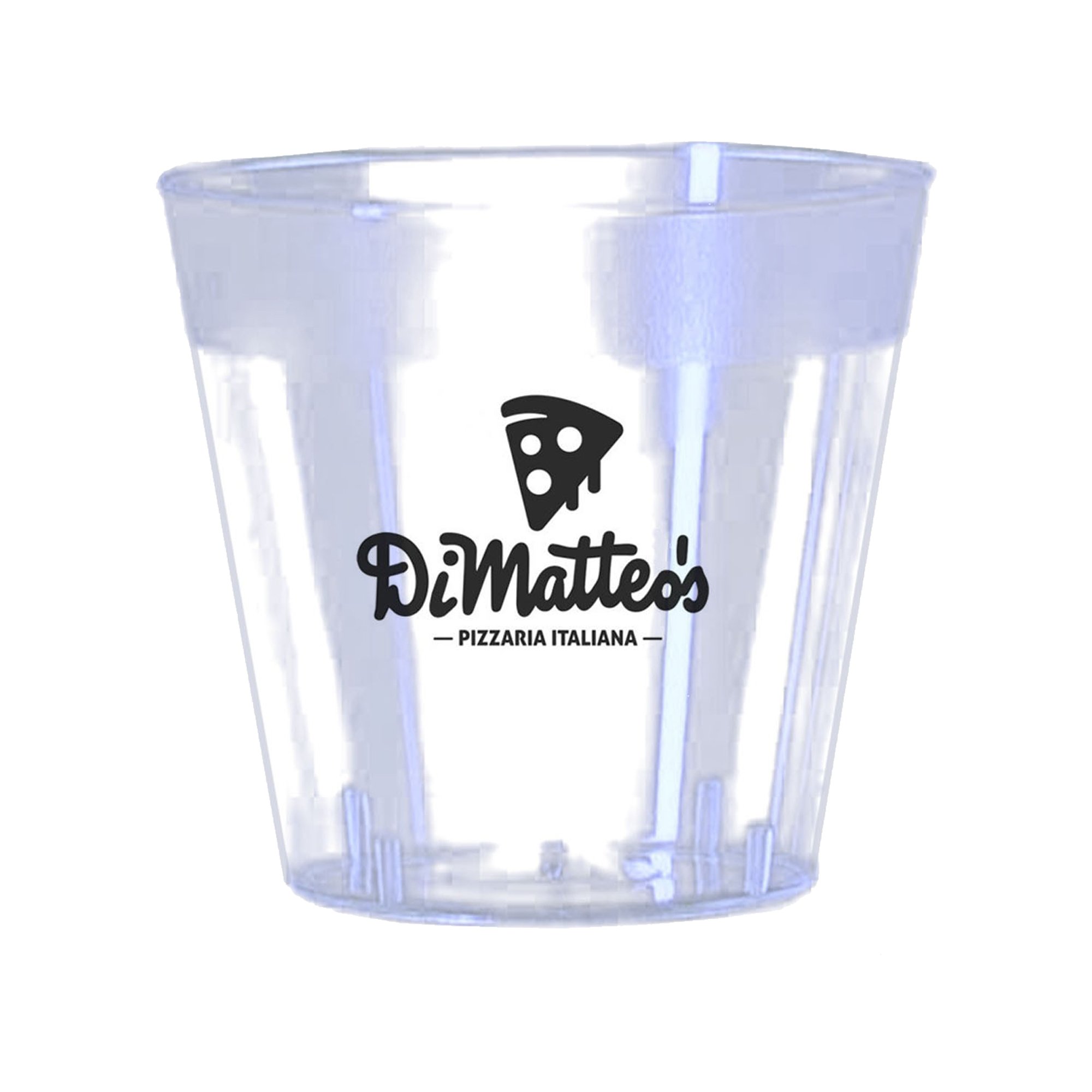 Toast your success when you use these customized clear plastic shot glasses at the next celebration. Each disposable shot glass arrives custom-printed with your unique design, message, or logo in the colour of your choice. Whether you use these customized plastic shot glasses at a party, wedding, event, or venue, they'll be extending your brand visibility or spreading your message with every tip of the cup!