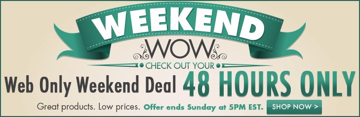 WOW - 48 HOURS ONLY!