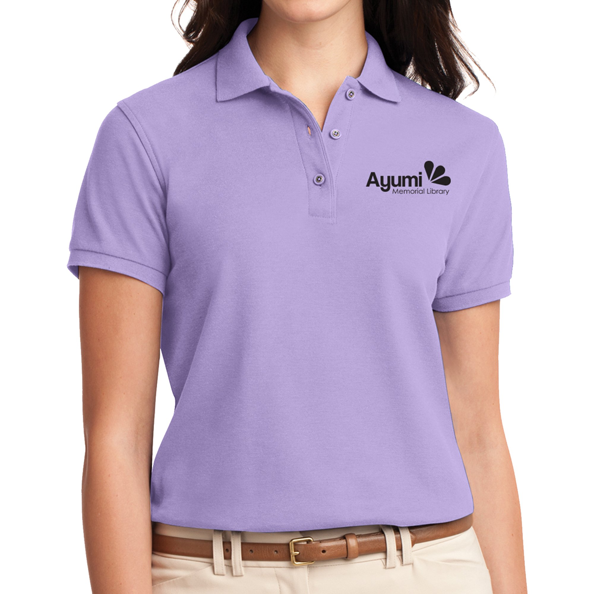 port authority ladies silk touch polo