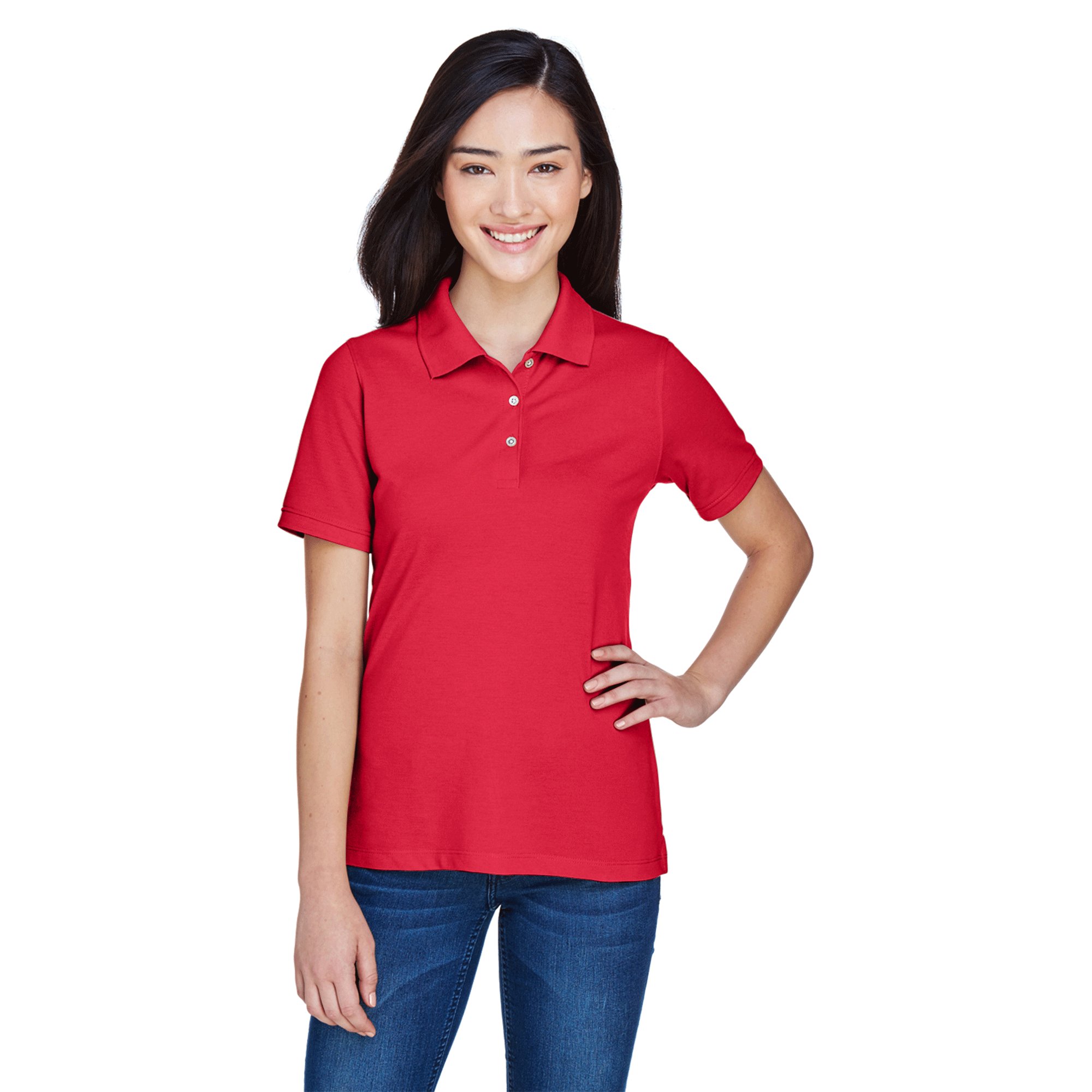 Promotional Womens Easy Blend Polo | National Pen