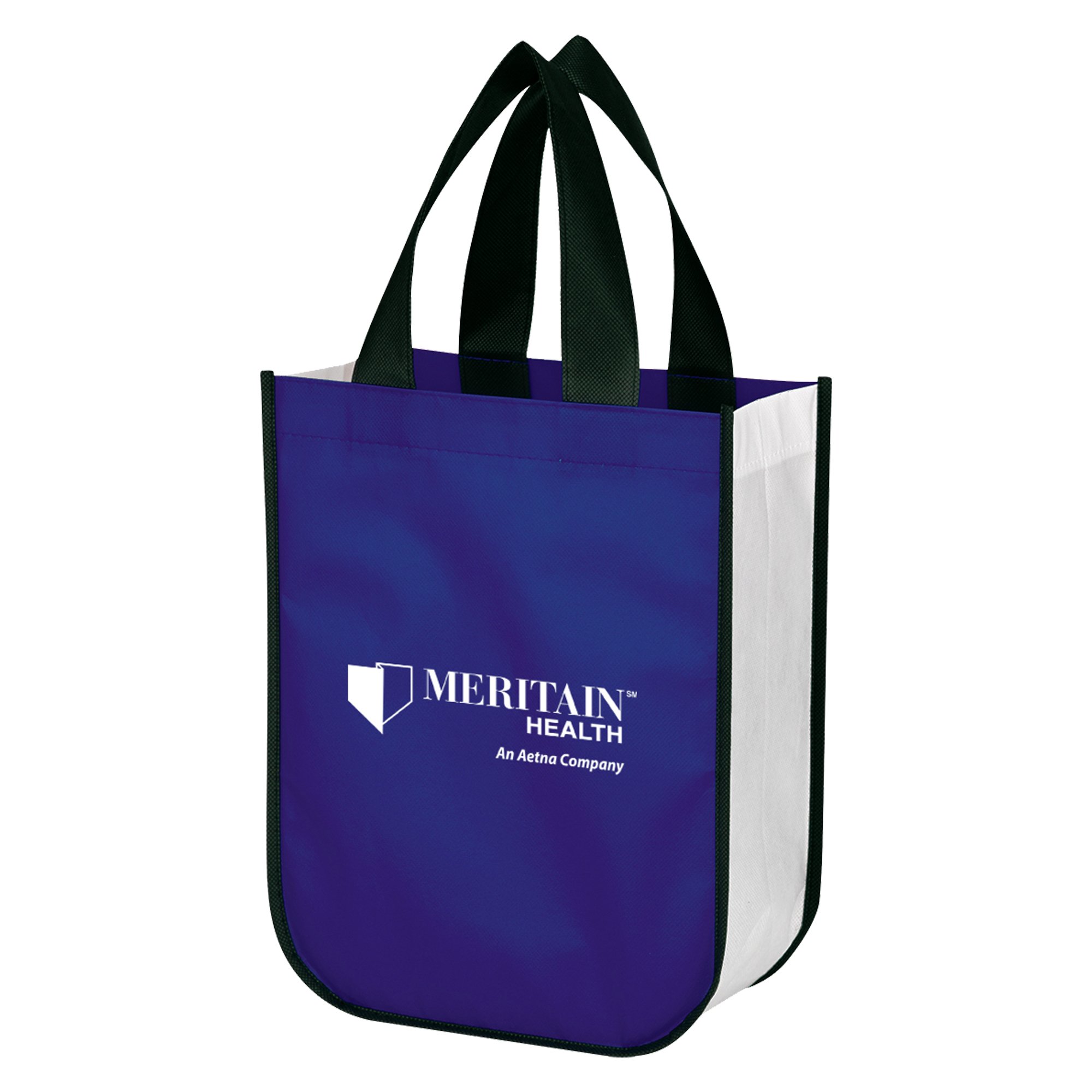 Promotional Little Shiny Non Woven Shopper Tote Bag Perfect Pen 