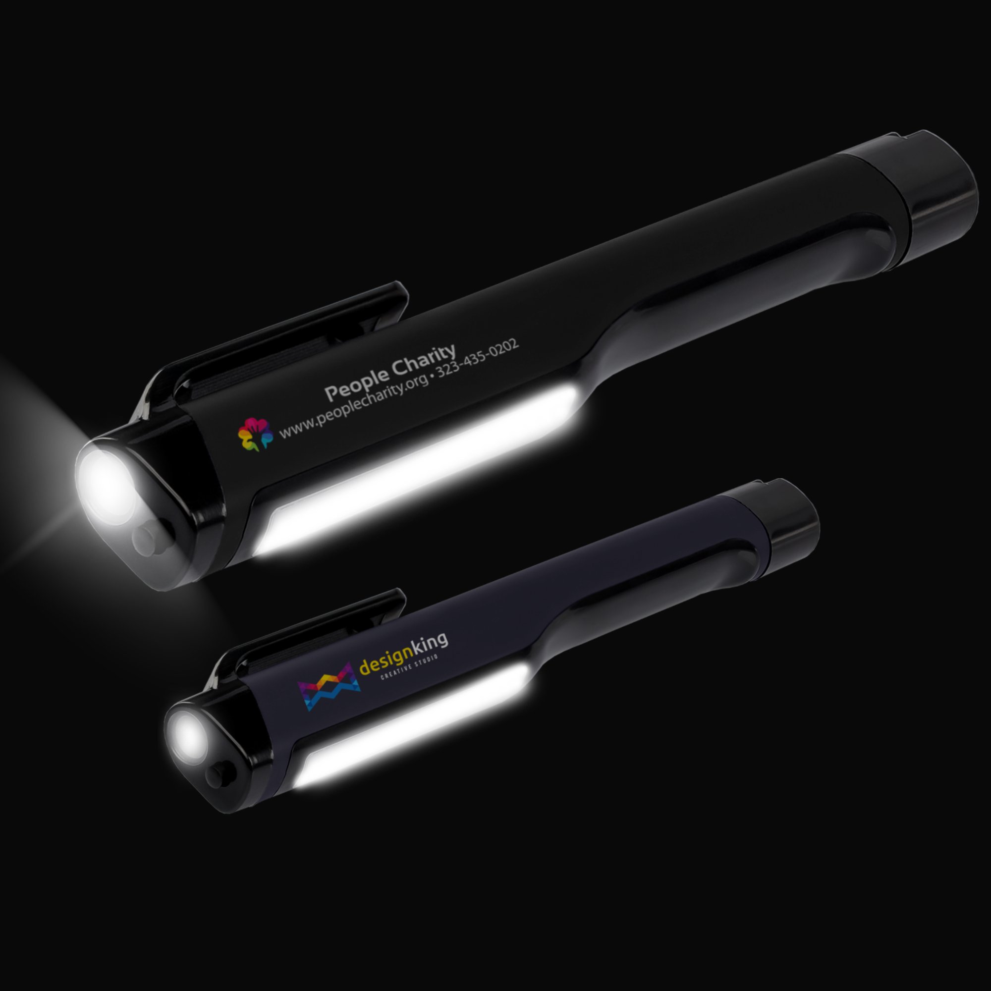 Promotional Full Color Inkjet 6 SMD Utility Light Bar National Pen