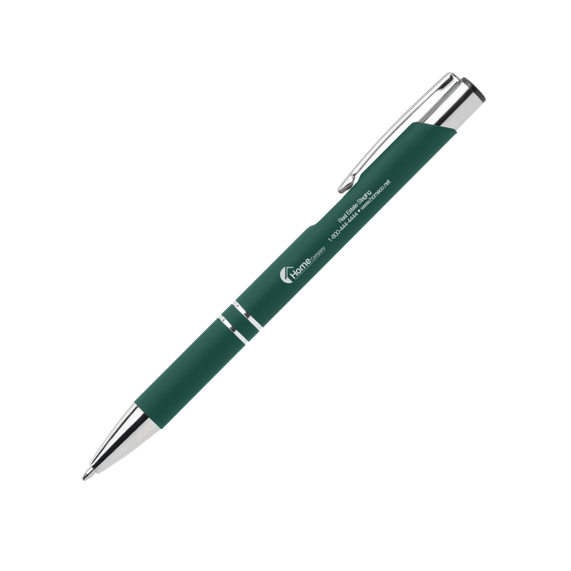 Promotional soft touch paragon pen in executive colors fine