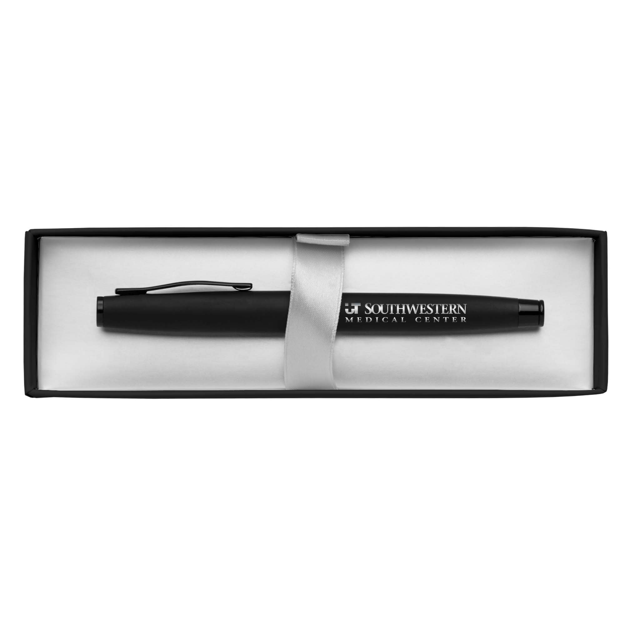 Custom Soft Touch Ira Mirror Imprinted Pen With T Box Set National Pen