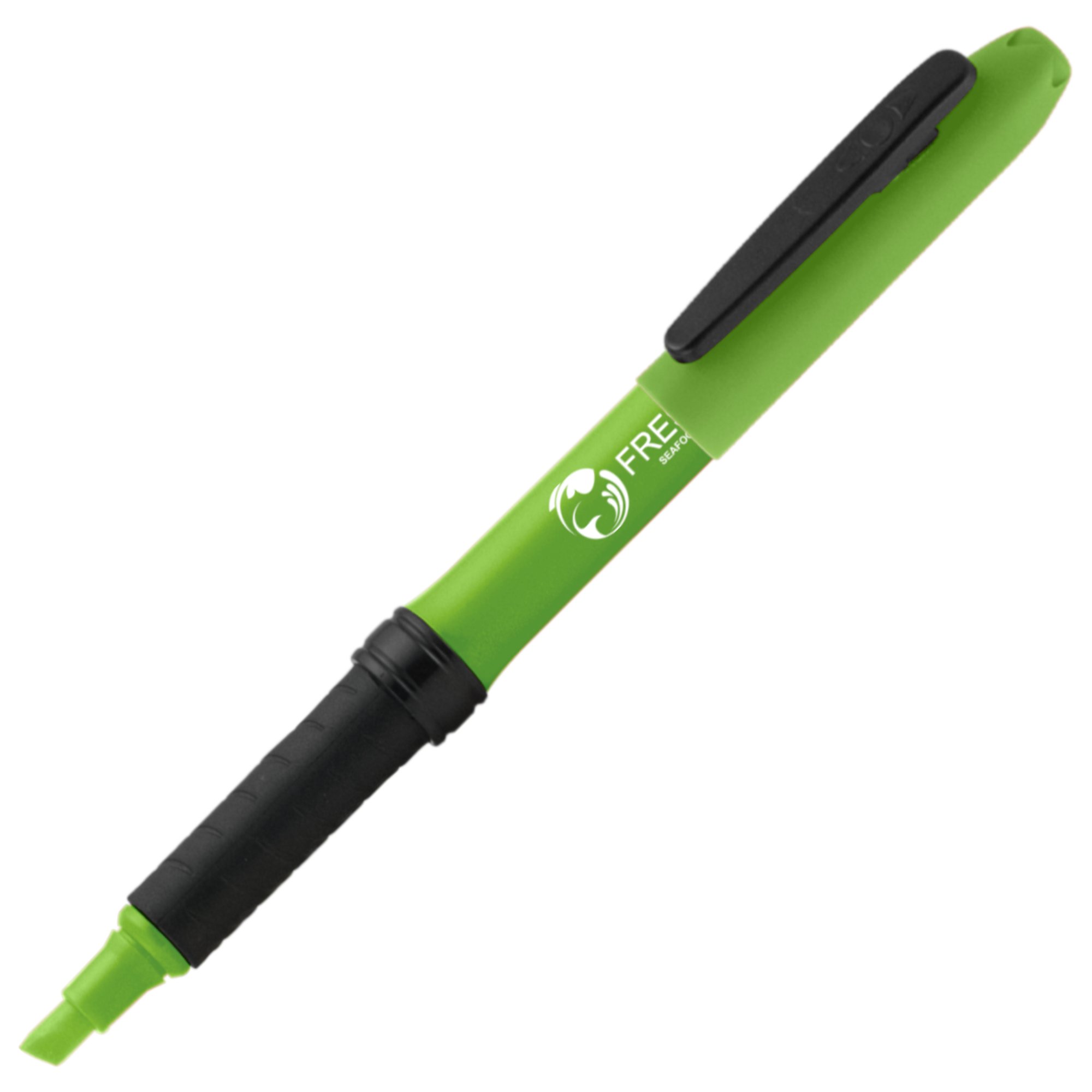 Bright Neon Highlighter Pens with Black Trim National Pen