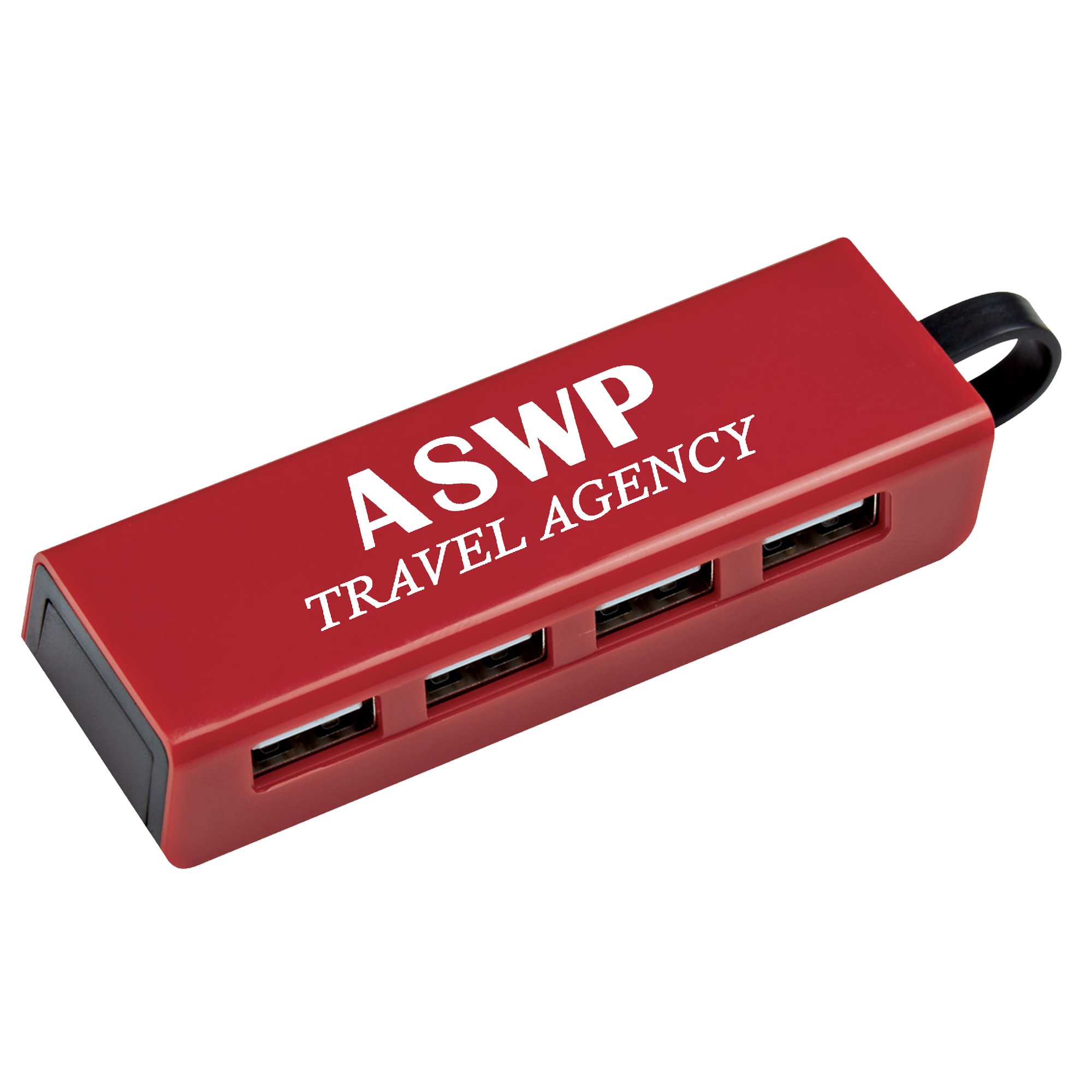 Promotional 4 Port Traveler USB Hub with Phone Stand | National Pen