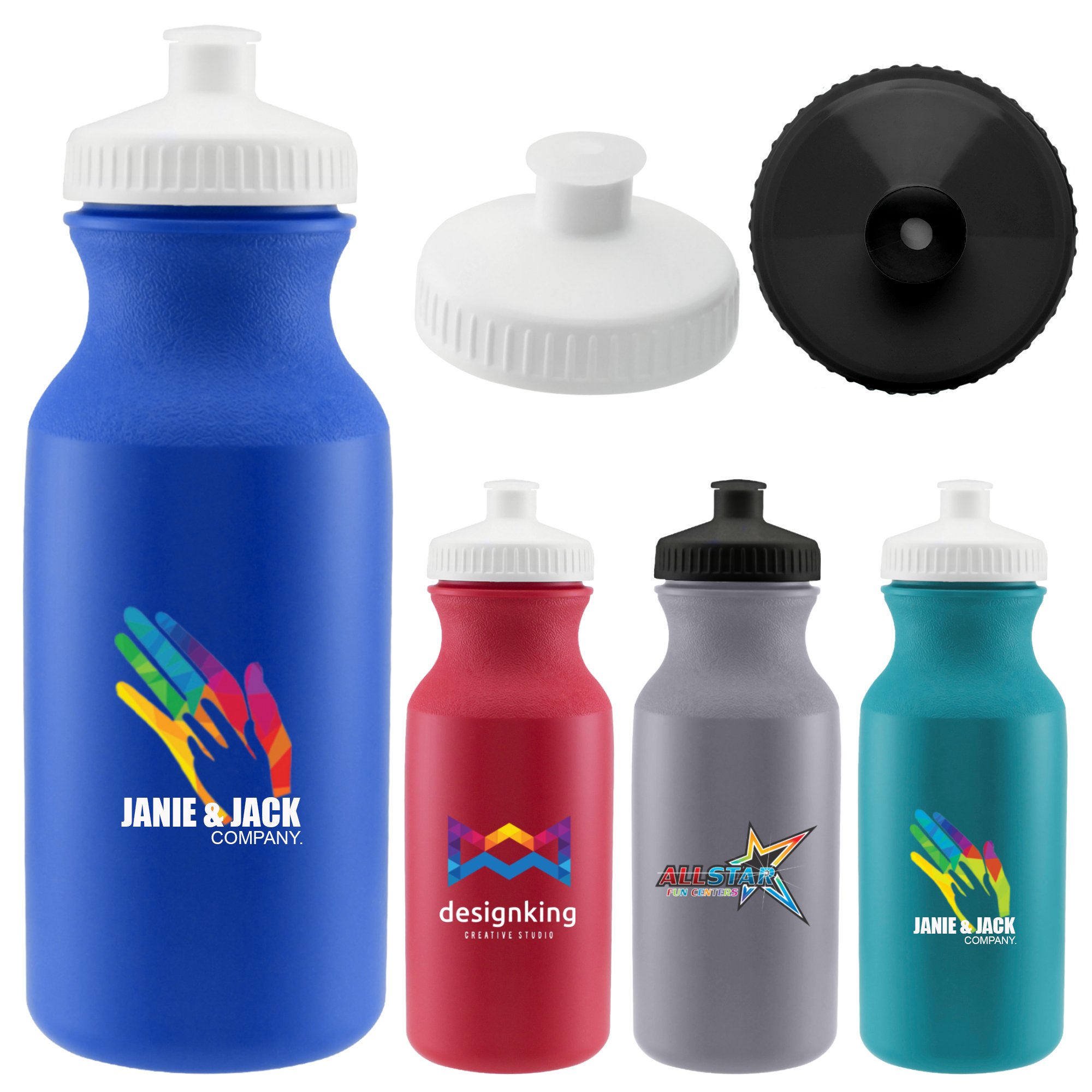 Promotional Full Color 20 oz. Speedy Colored Bike Bottle | National Pen