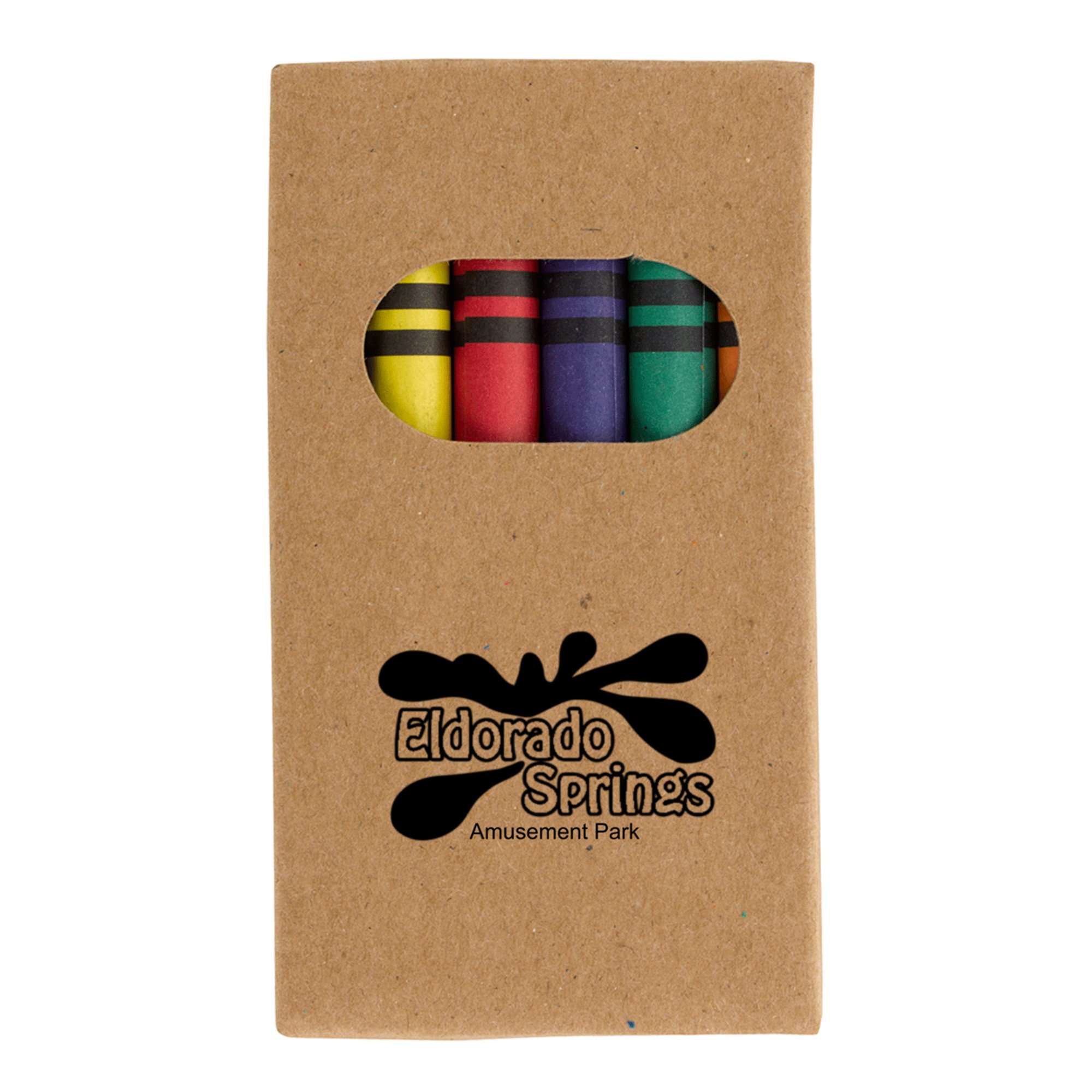 Promotional 6 Pack Crayon Sets in Bulk National Pen