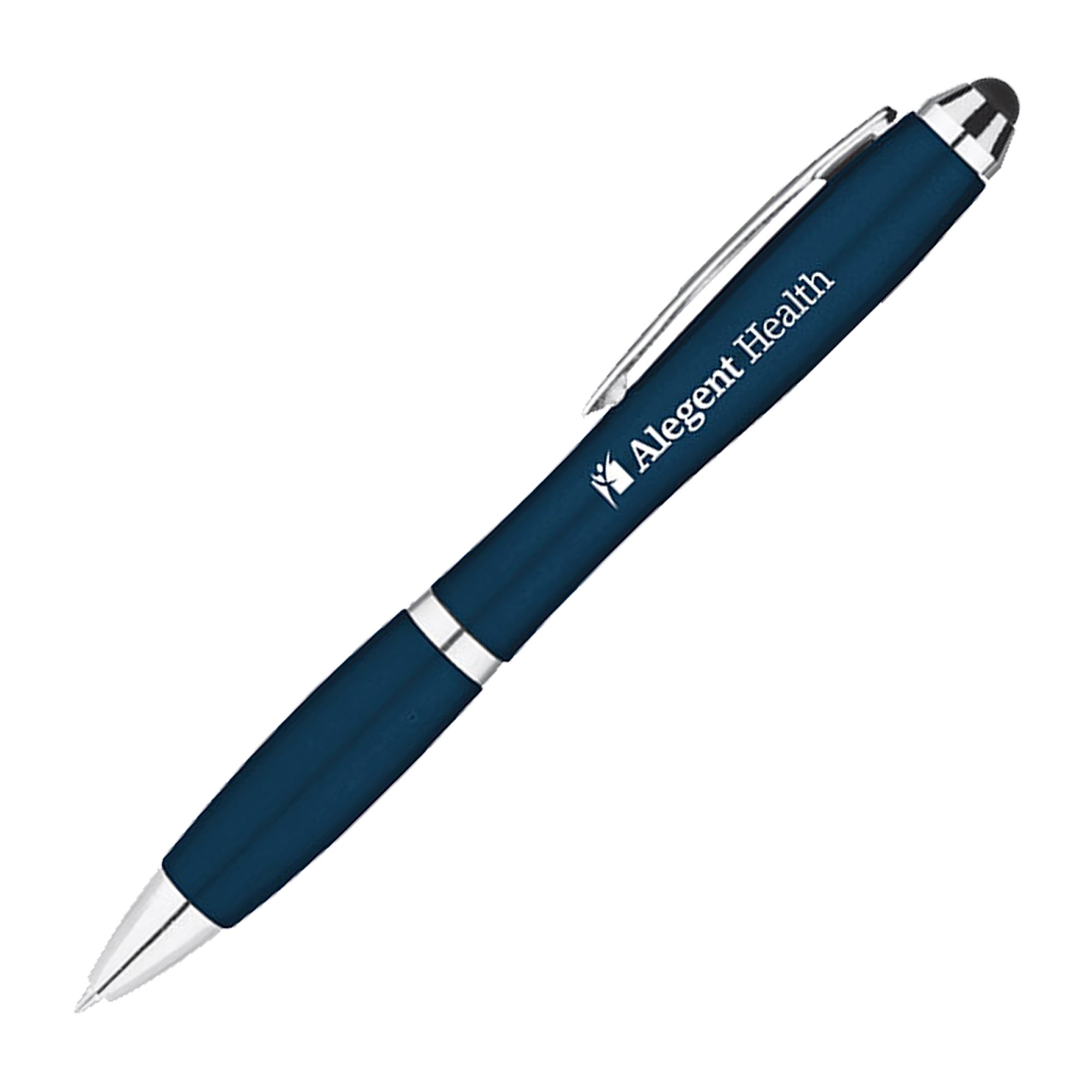 Promotional Metallic Curvaceous Ballpoint Stylus Pen | National Pen