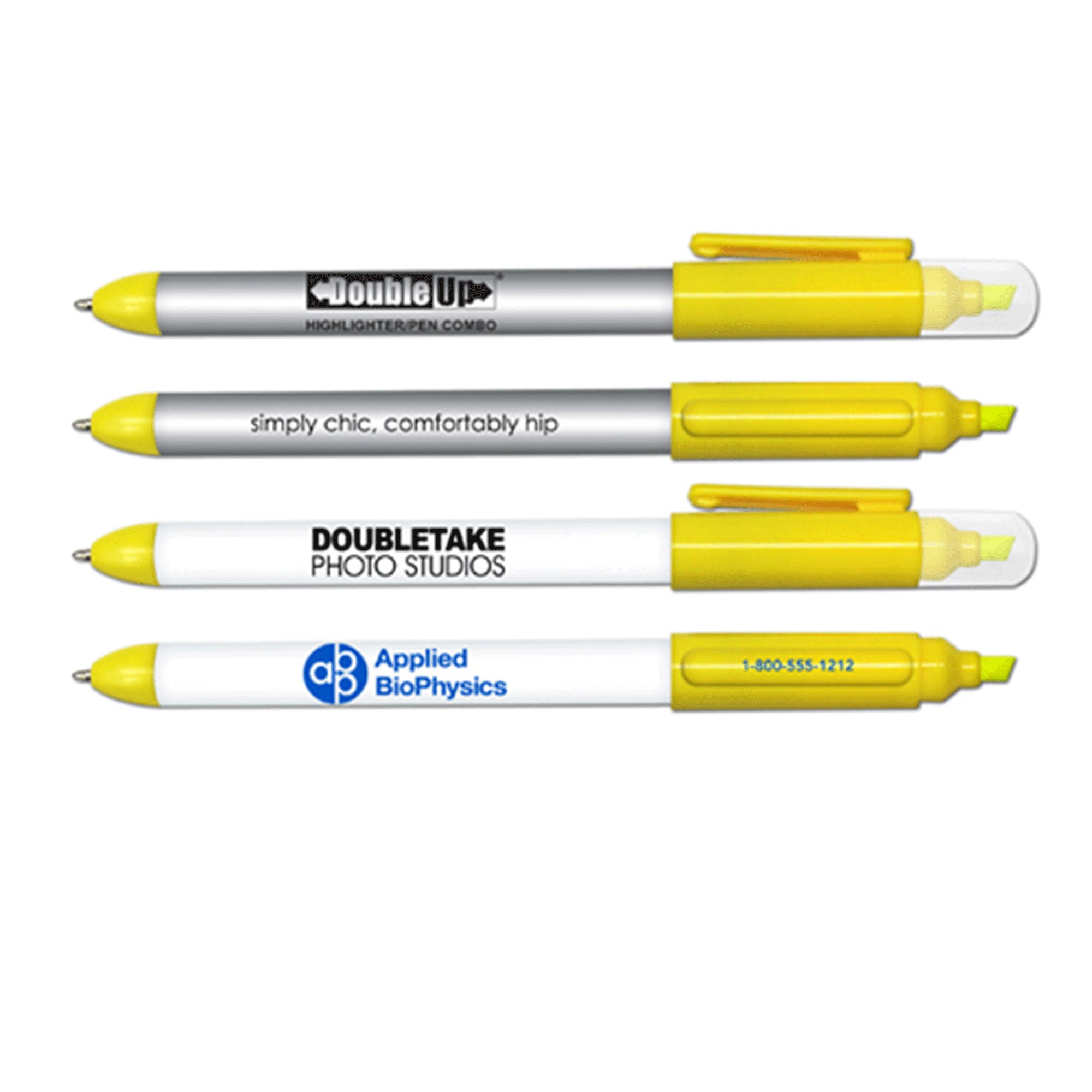 Promotional LiquiMark® Double Up® Double Ended Highlighter Pen Combo